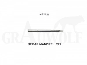 Lee (NS2621) Ausstoßerstange .222 / 5,6 mm für Deluxe / Collet Hülsenhalskalibriermatrize
