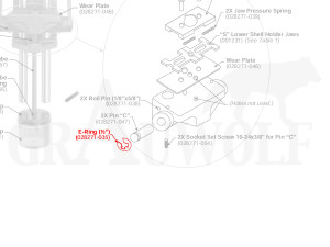 Forster (028271-035) 1/2 E-Ring für Co-Ax Presse Forster (028271-035) 1/2 E-Ring für Co-Ax Presse