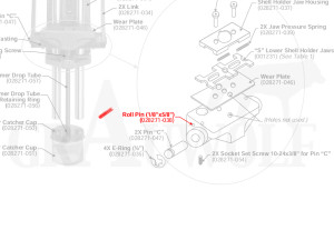 Forster (028271-038) 1/8x5/8 Roll Pin für Co-Ax Presse