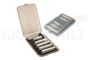 MTM Klappdeckel Etui für 6 Wechselchokes grau transparent MTM Klappdeckel Etui für 6 Wechselchokes grau transparent