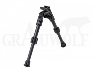 Caldwell Accumax Picatinny Rail Premium Carbon Bipod Zweibein drehbar 23- 33 cm