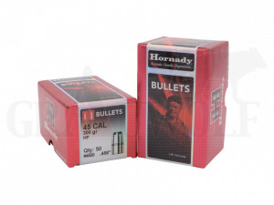 .458 / 11,5 mm 300 gr / 19,5 g Hornady Bullets HP Geschosse 50 Stück