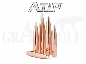 .308 / 7,62 mm 250 gr / 16,2 g Hornady A-Tip Match Geschosse 100 Stück