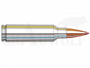 .300 WSM 180 gr / 11,7 g Hornady Outfitter CX Bleifrei Patronen 20 Stück