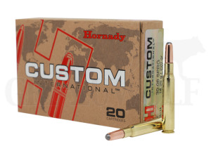 .30-06 Springfield 220 gr / 14,3 g Hornady Custom International Interlock RN Patronen 20 Stück
