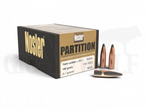 .284 / 7 mm 140 gr / 9,1 g Nosler Partition Geschosse 50 Stück