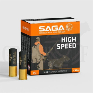 Saga High Speed Schrotpatronen 12/70 25 Stück 36 g 3,75mm