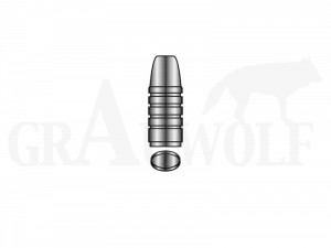 .375 / .38-55 Rifle 264 gr / 17,1 g Lyman #375449 Flachkopf 2-fach Gießkokille Gas Check