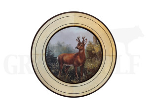 Ehrenscheibe Bock im Wechselrahmen 34 cm