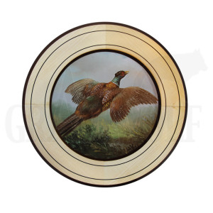 Ehrenscheibe Fasan im Wechselrahmen 34 cm