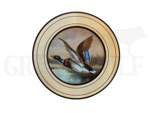Ehrenscheibe Ente im Wechselrahmen 34 cm