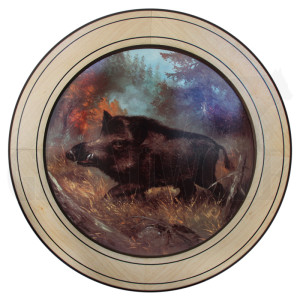Ehrenscheibe Sau im Wechselrahmen 50 cm Ehrenscheibe Sau im Wechselrahmen 50 cm