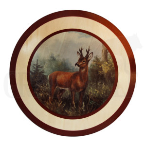 Ehrenscheibe Bock 35 cm Sperrholz Ehrenscheibe Bock 35 cm Sperrholz