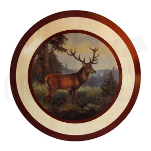 Ehrenscheibe Hirsch 35 cm Sperrholz Ehrenscheibe Hirsch 35 cm Sperrholz