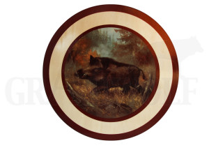 Ehrenscheibe Sau 35 cm Sperrholz