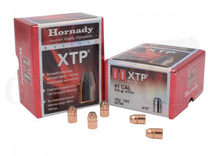 .410 / 10,4 mm 210 gr / 13,6 g Hornady HP/XTP Geschosse 100 Stück