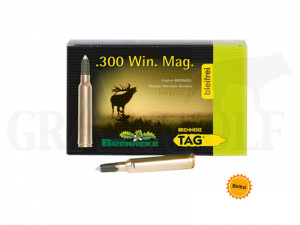 .300 Win Mag 155 gr / 10 g Brenneke TAG Bleifrei Patronen 20 Stück