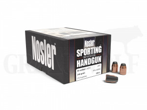 .429 / 10,9 mm 240 gr / 15,6 g Nosler JSP Sporting Handgun Teilmantel Geschosse 250 Stück