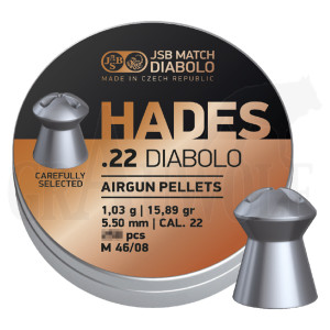 JSB Hades Diabolos Luftgewehrkugeln 5,5 mm JSB Hades Diabolos Luftgewehrkugeln 5,5 mm