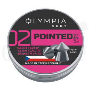 Olympia Shot Pointed 4,5 mm  Diabolo Olympia Shot Pointed 4,5 mm  Diabolo