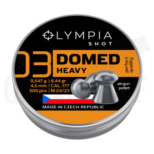 Olympia Shot Domed Heavy 4,5 mm Diabolo Olympia Shot Domed Heavy 4,5 mm Diabolo