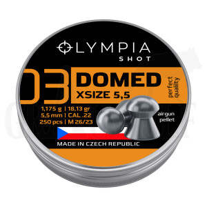 Olympia Shot Domed Xsize Heavy 5,5 mm Diabolo Olympia Shot Domed Xsize Heavy 5,5 mm Diabolo