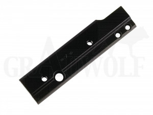 Weaver Seitenmontage hoch mit 1" / 25,4 mm Ringen 