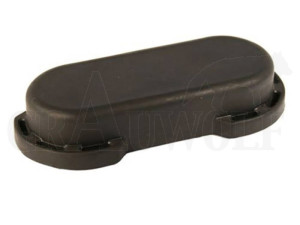 Wegu Regenschutzdeckel schwarz 26 mm