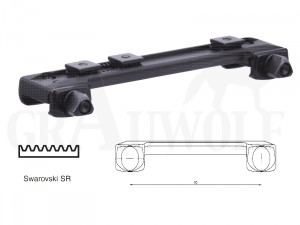 Recknagel Aufkippmontage für Picatinny Schiene Swarowski SR BH 8 mm