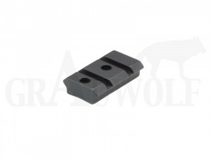 Recknagel Weaverbasis hinten Mauser 98 Aluminium