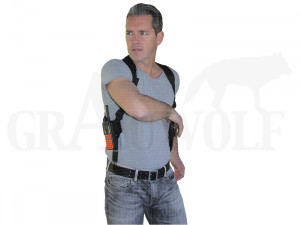 Kombi-Schulterholster für Digitalfunk- oder Navigationsgerät Größe 2