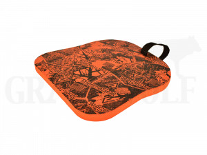 Therm a seat® Sitzkissen Signalorange schwarz