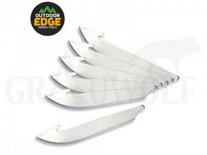 Outdoor Edge Ersatzklingen-Set für Razor Max 6 Skinnerklingen