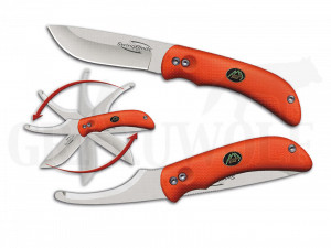 Outdoor Edge SwingBlade Jagdmesser rotierende Wechselklinge orange