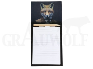 Notizblock-Set mit Stift Wild Gentlemen