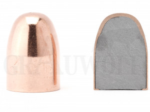 .355 / 9 mm 124 gr / 8,0 g Hornady FMJRN Vollmantel Rundkopf Geschosse 2900 Stück