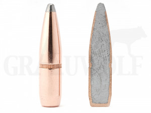 .257 / 6,53 mm 117 gr / 7,6 g Hornady InterLock BTSP Geschosse 100 Stück