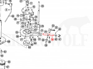 RCBS 88016 Übertragungsstange groß für Piggy Pack