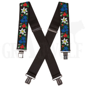  PSS Hosenträger mit Clips Alpenflower