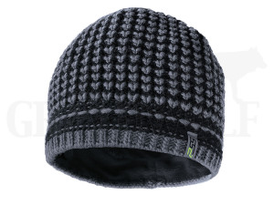 PSS Strickmütze grau/schwarz