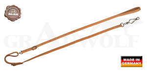 Akah Umhängeleine aus Fahlleder 10 mm