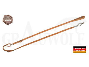 Akah Umhängeleine aus Fahlleder 10 mm