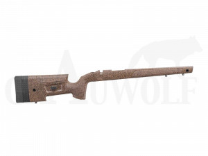 Bergara Schaft B 14 HMR für Short Action System oliv/braun