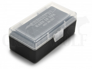 Berry's Klappdeckelbox #403 weiß für 50 Patronen .38 Special / .357 Magnum