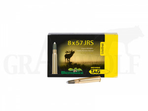 8x57 IRS 175 gr / 11,3 g Brenneke TAG Patronen 20 Stück