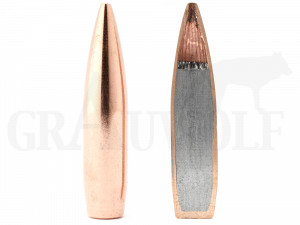 .308 / 7,62 mm 168 gr / 10,9 g Hornady BTHP Match Geschosse 1800 Stück