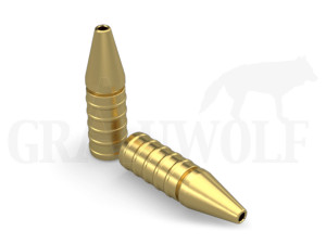 .323 / 8,2 mm 145 gr / 9,4 g CloverBullets Messing Jagdgeschosse 50 Stück