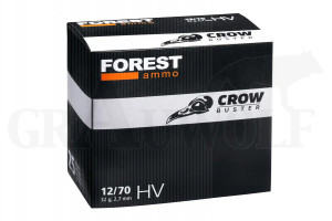 12/70 2,7 mm 32 g Forest Crowbuster HV Patronen 25 Stück