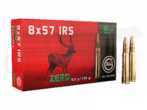 8x57 IRS Mauser 139 gr / 9 g Geco Zero Bleifrei Patronen 20 Stück