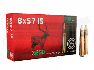 8x57 IS Mauser 139 gr / 9 g Geco Zero Bleifrei Patronen 20 Stück